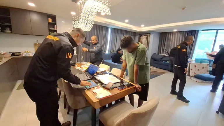 Pattaya Bust: Indian Nationals Nabbed in Gambling Sting